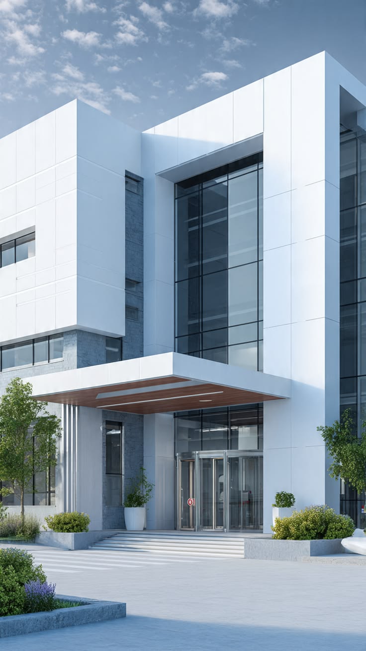 واجهات GRC للمباني في جدة